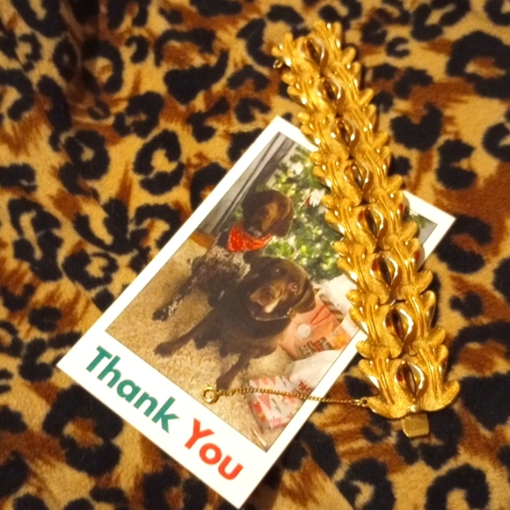 Vintage gold bracelet